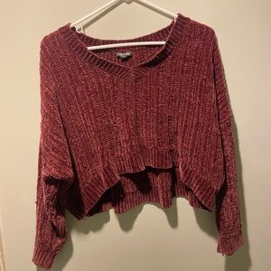 Cropped sweater